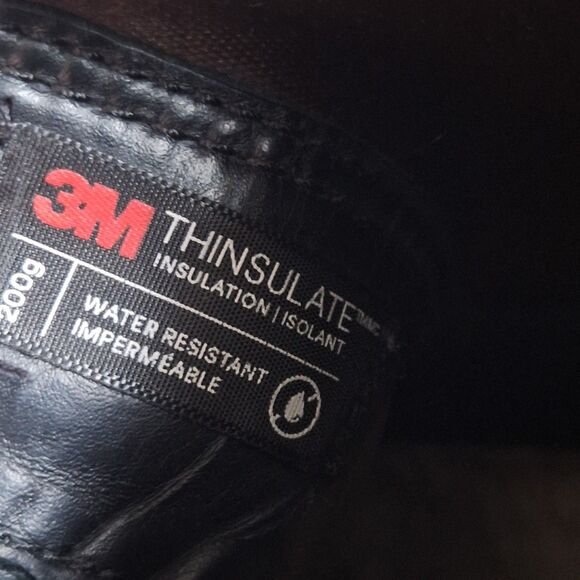 Blundstone Thermal All Terrain Chelsea Boots Black Leather Thinsulate AU 6 US 9 - Picture 8 of 13